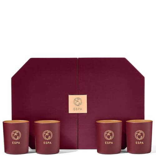 ESPA Fireside Jewels Candle Collection Leaf Spa
