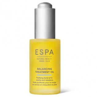 show a bottle of ESPA Balancing Facial Treatment Oil
