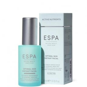 Shows the bottle of ESPA's Instant Facial serum
