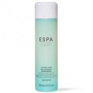 Shows a bottle of ESPA Optimal Hair Pro Shampoo