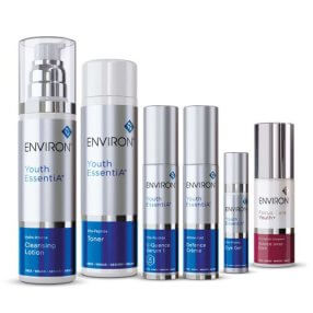 this shows all products in the Youth EssentiA range plus Avance Elixir